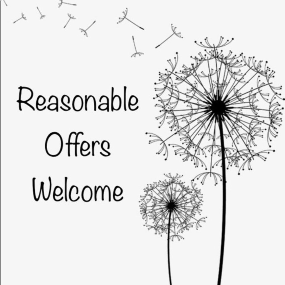 Reasonable offers always welcome